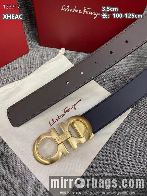 Ferragamo belt 35mmX100-125cm 8L48