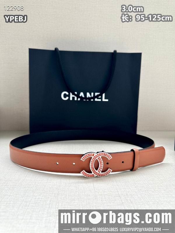 Chanel belt 30mmX95-125cm 8L26