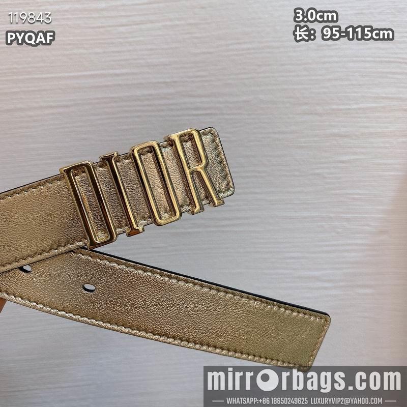 Dior belt 30mmX95-115cm 8L040803