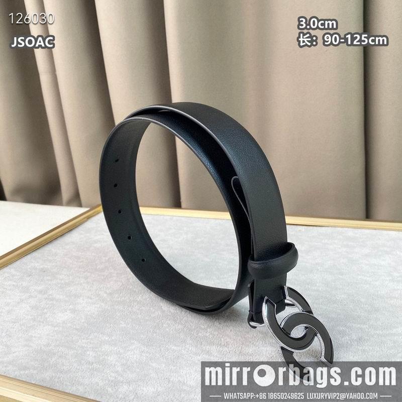 Chanel belt 30mmX90-125cm 8L15