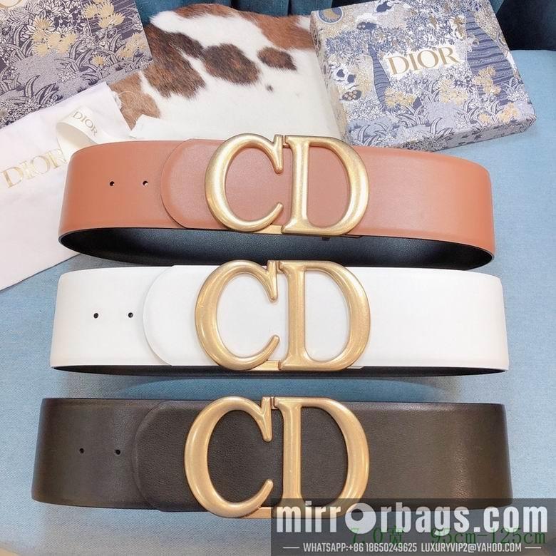 Dior Belt 70mmX95-125cm 7d10