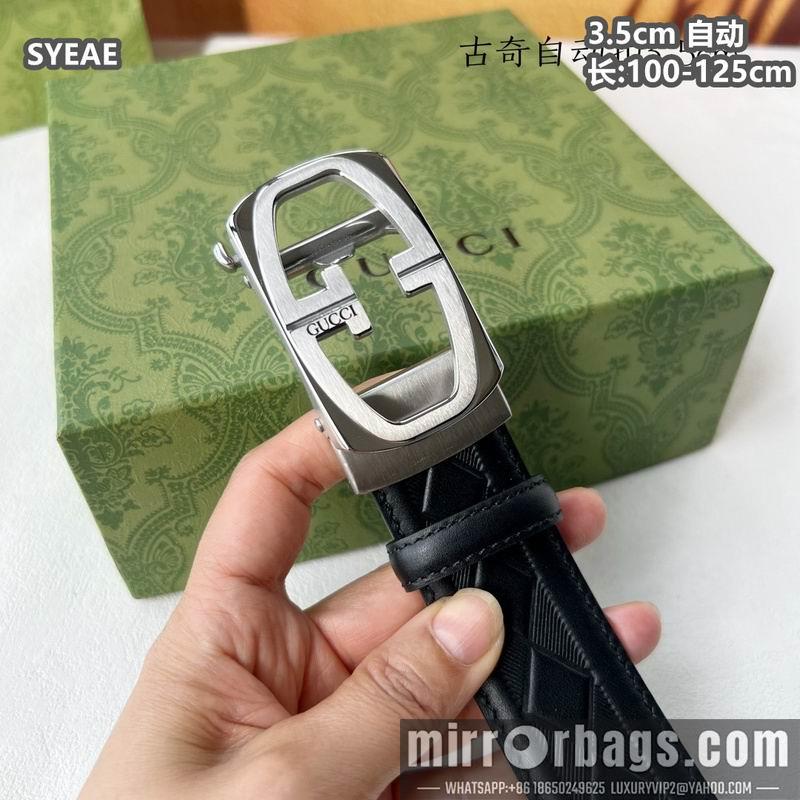 Gucci belt 35mmX100-125cm 8L95