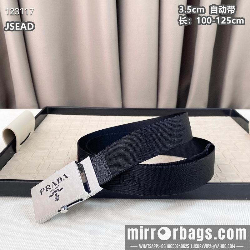 Prada belt 35mmX100-125cm 8L40