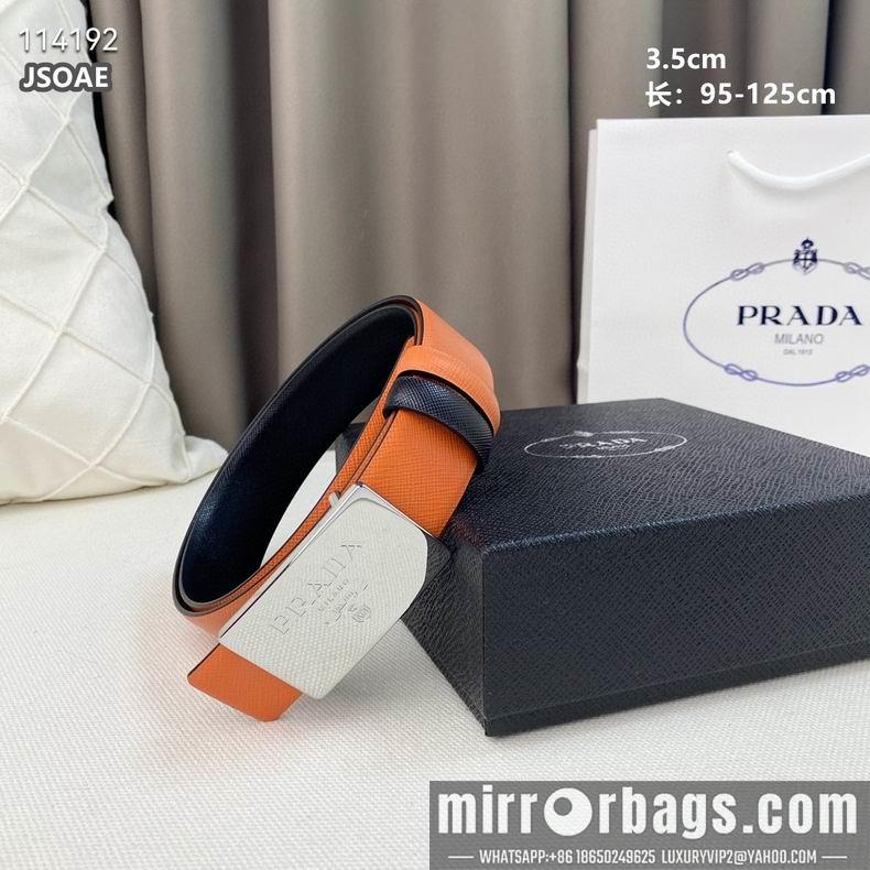 Prada belt 35mmX95-125CM 8L22