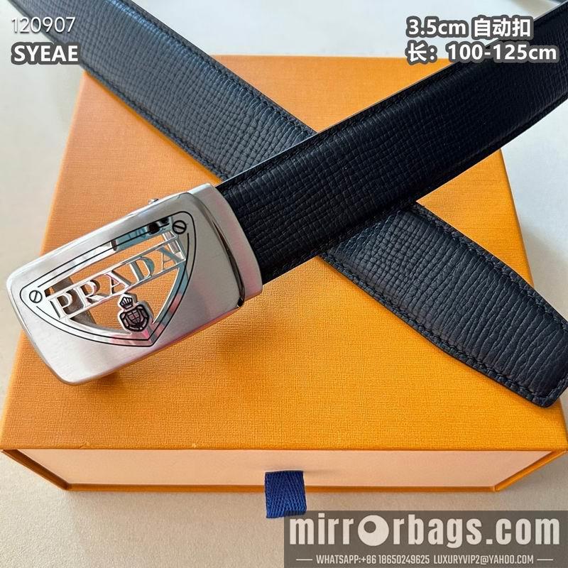 Prada belt 自动带 35mmX100-125cm 8L072002
