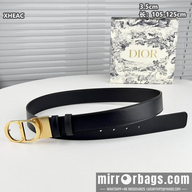 Dior belt 35mmX105-125cm 8L35