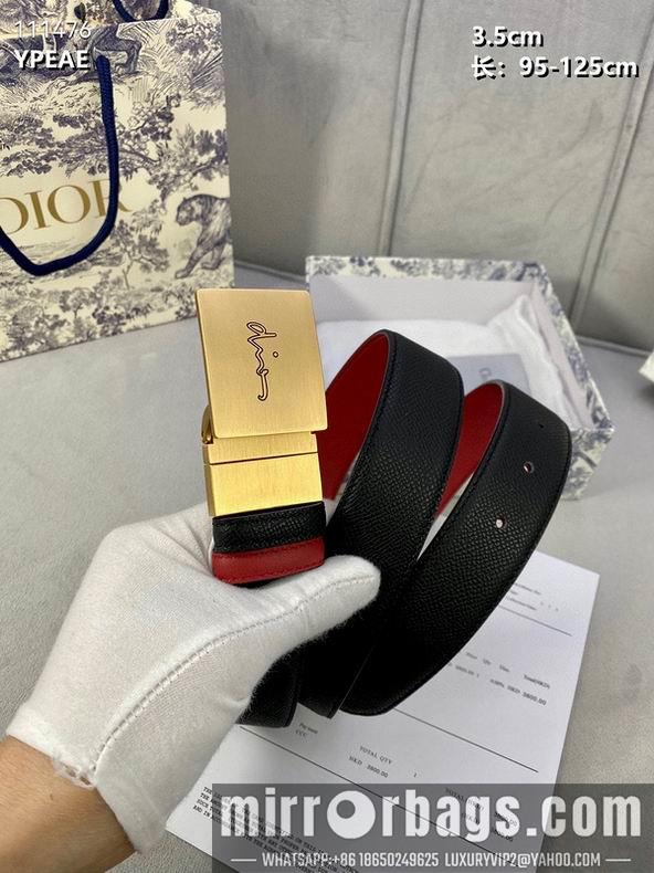 Dior Belt 35mm 95-125cm 8L11