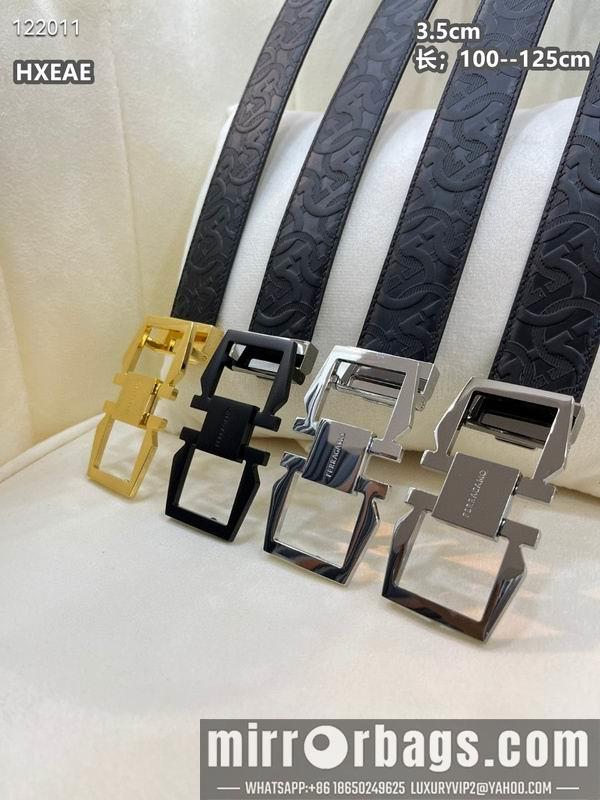 Ferragamo belt 35mmX100-125cm 8L70
