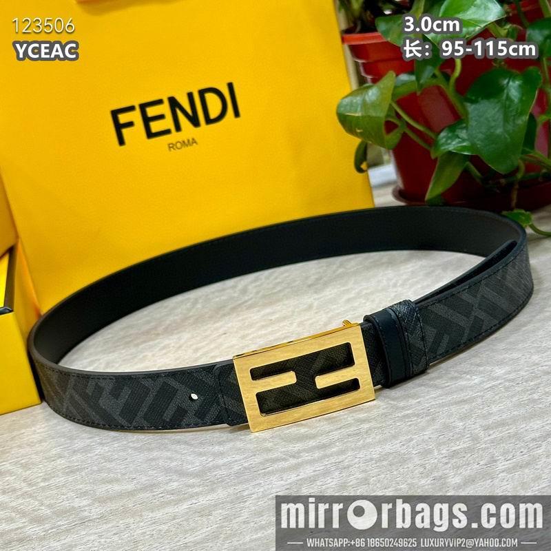 Fendi belt 30mmX95-115cm 8L21