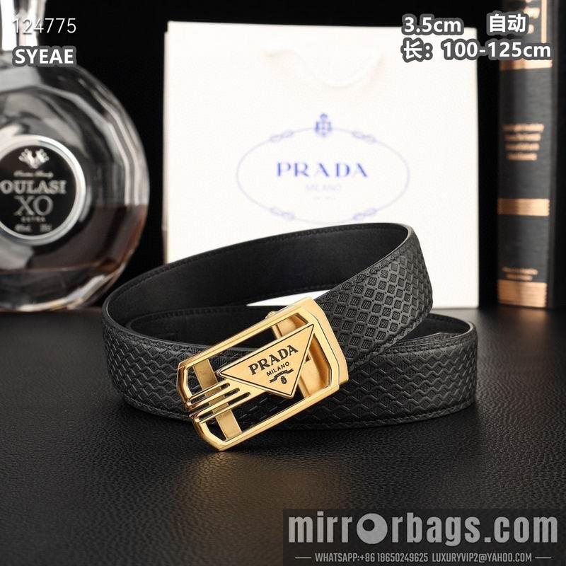 Prada belt 35mmX100-125cm 8L54