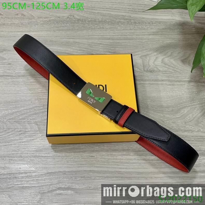 Fendi Belt 34mmX95-125cm 7D02