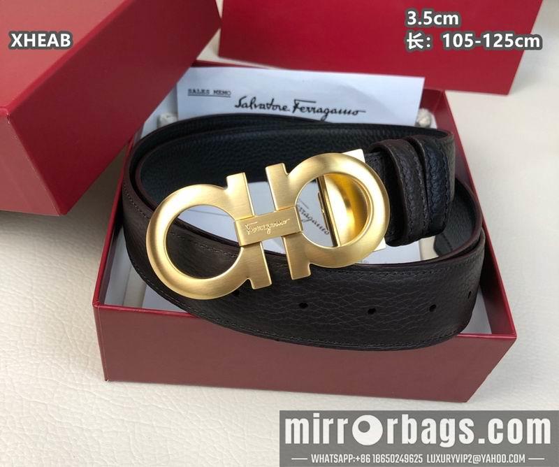 Ferragamo belt 35mmX105-125cm 8L126