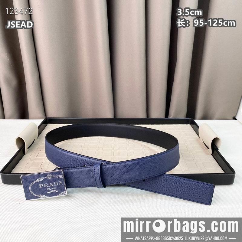 Prada belt 35mmX95-125cm 8L33