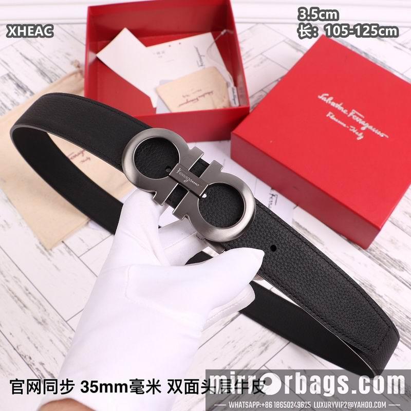 Ferragamo belt 35mmX105-125cm 8L133