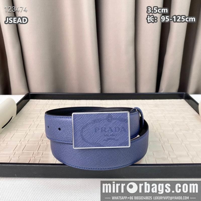 Prada belt 35mmX95-125cm 8L33