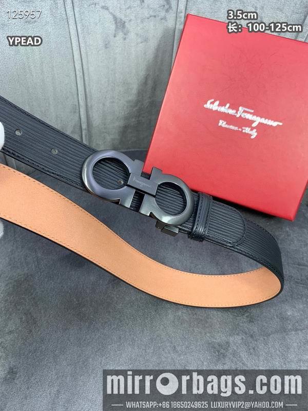 Ferragamo belt 35mmX100-125cm 8L26