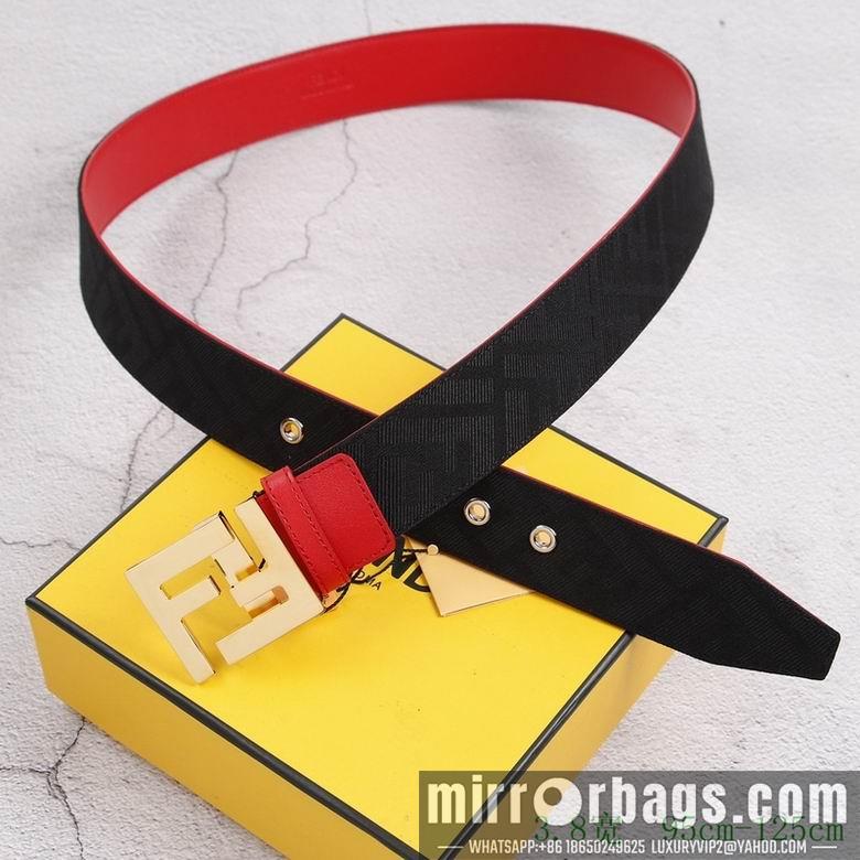 Fendi Belt 38mmX95-125cm 7D112