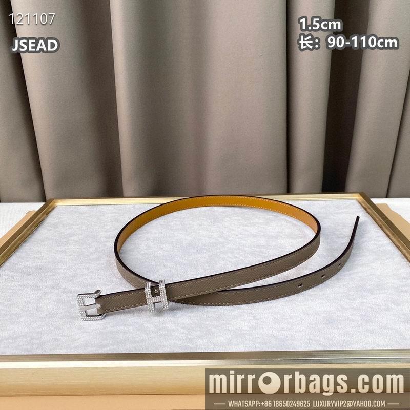 Hermes belt 15mmX90-110cm 8L01