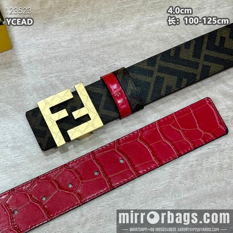 Fendi belt 40mmX100-125cm 8L56