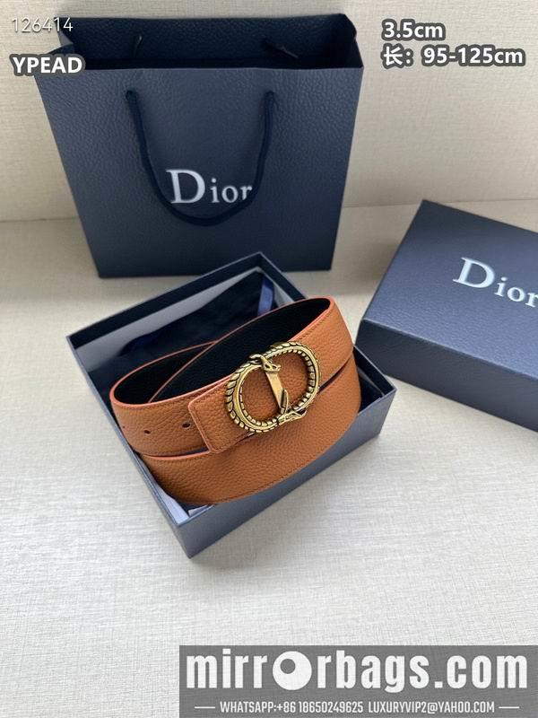 Dior belt 35mmX95-125cm 8L20