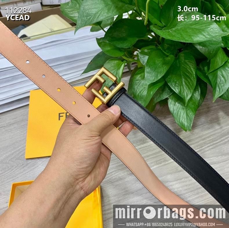 Fendi Belt 30mmX95-115cm 8L08