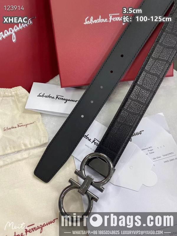Ferragamo belt 35mmX100-125cm 8L53