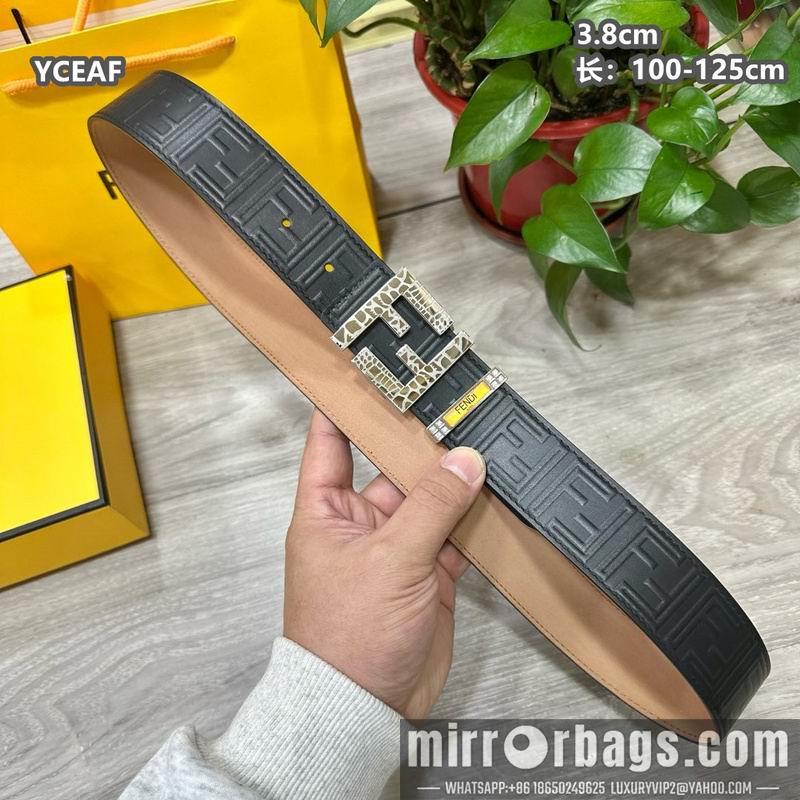 Fendi belt 38mmX100-125cm 8L29