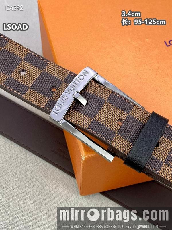 LV belt 34mmX95-125cm 8L24