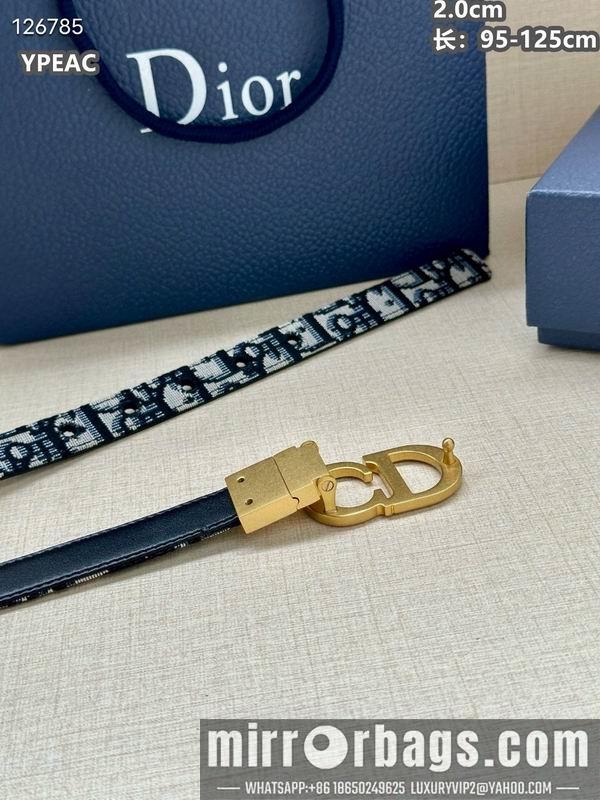 Dior belt 20mmX95-125cm 8L22