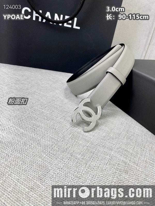 Chanel belt 30mmX90-115cm 8L09
