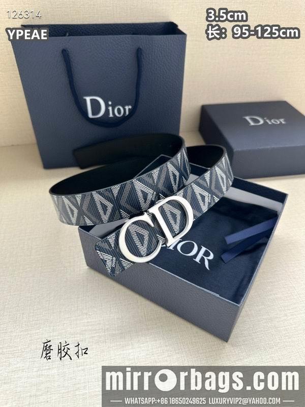 Dior belt 35mmX95-125cm 8L16