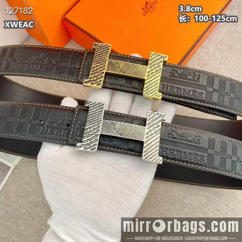 Hermes belt 38mmX100-125cm 8L38