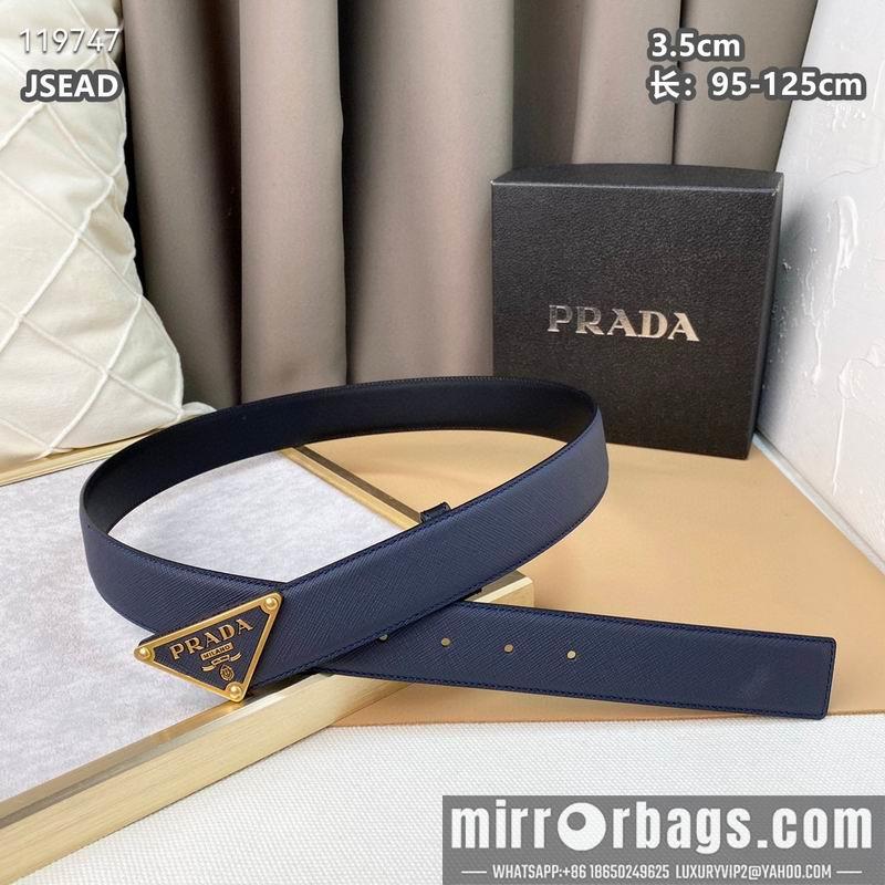 Prada belt 35mmX95-125CM 8L16