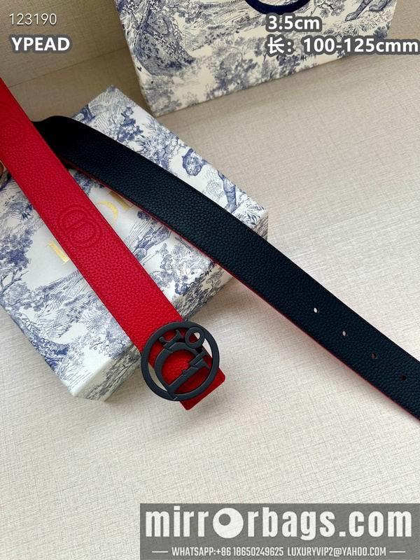 Dior belt 35mmX100-125cm 8L31