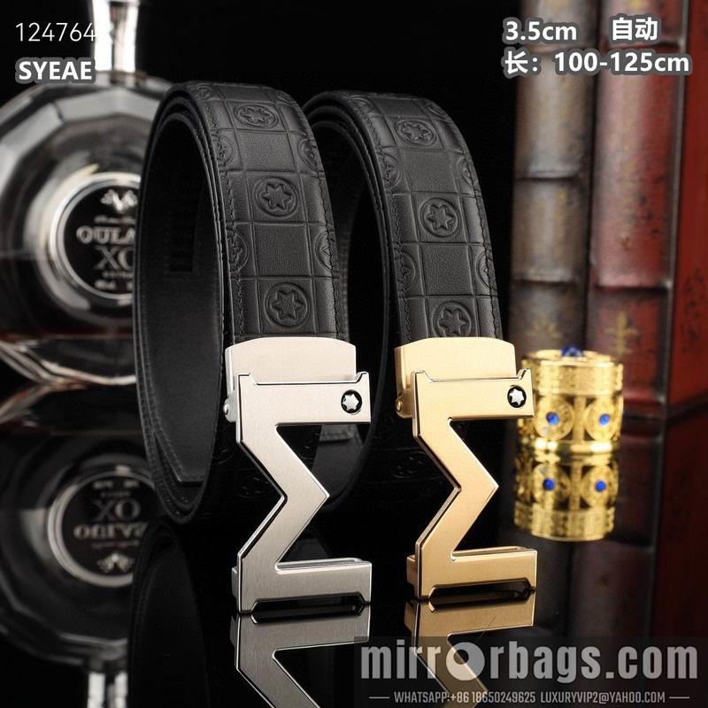 Montlanc belt 35mmX100-125cm 8L40