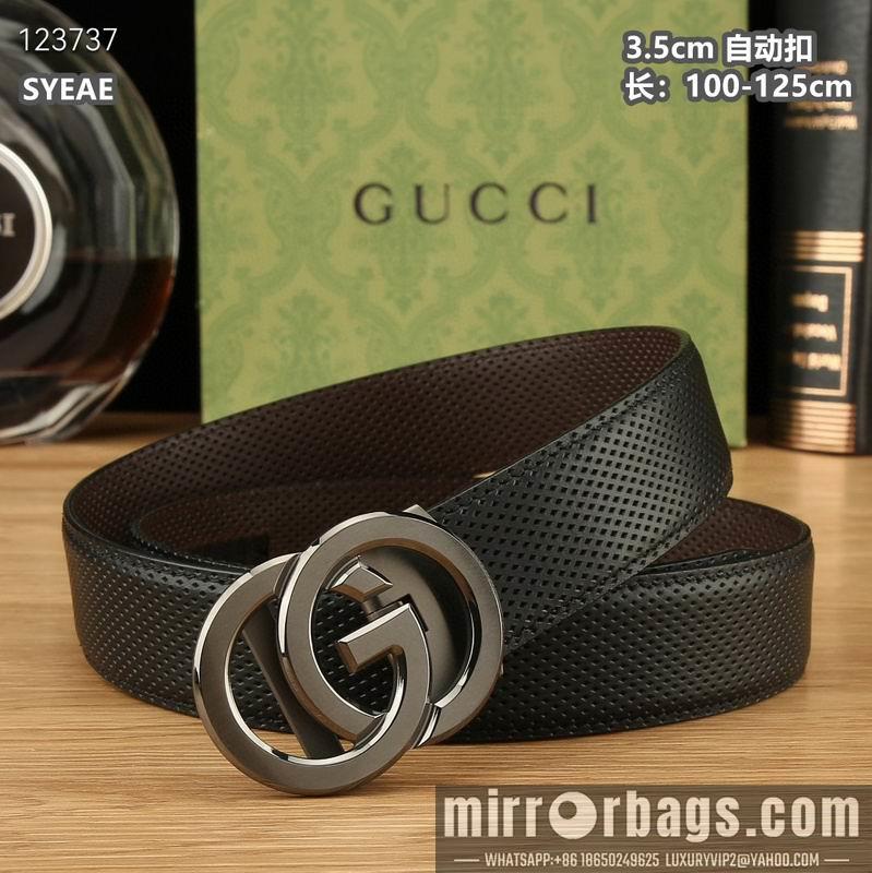 Gucci belt 35mmX100-125cm 8L61