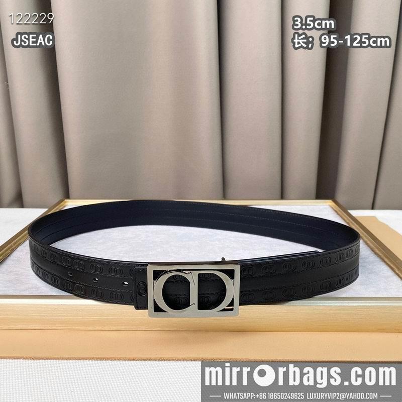 Dior belt 35mmX95-125cm 8L27