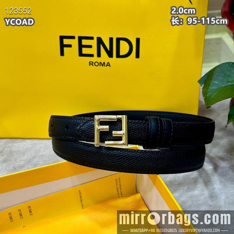 Fendi belt 20mmX95-115cm 8L16
