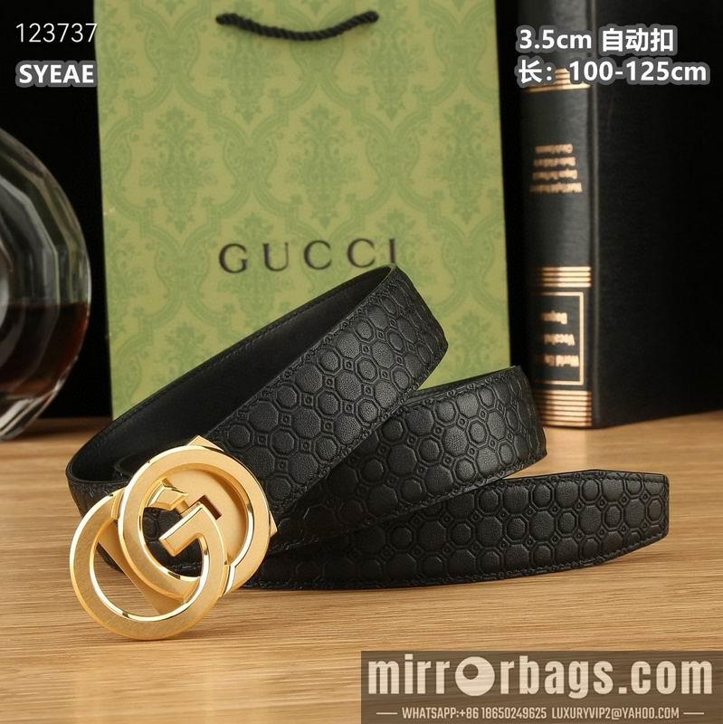 Gucci belt 35mmX100-125cm 8L61
