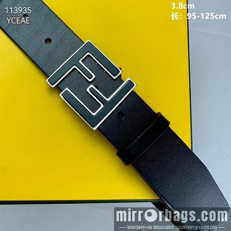 Fendi Belt 38mmX95-125cm 8L04
