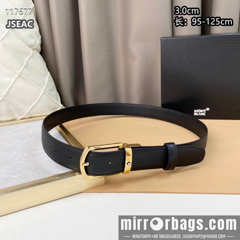 Montblanc belt 30mmX95-125cm 8L04