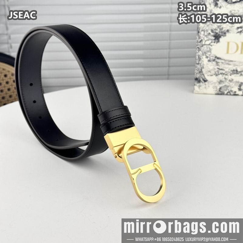 Dior belt 35mmX105-125cm 8L35