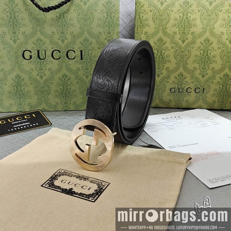 Gucci belt 38mmX90-125cm lb16