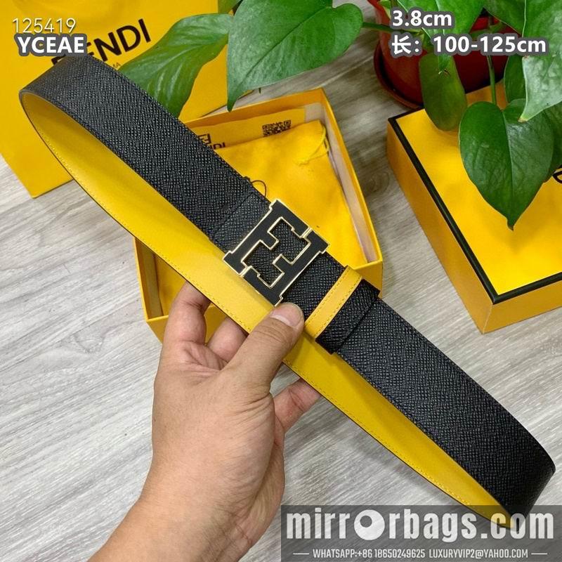 Fendi belt 38mmX100-125cm 8L18