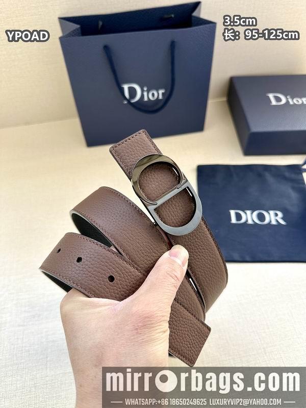 Dior belt 35mmX95-125cm 8L40
