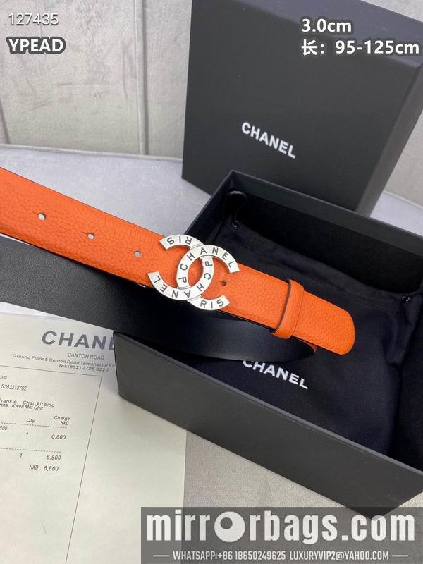 Chanel belt 30mmX95-125cm 8L30