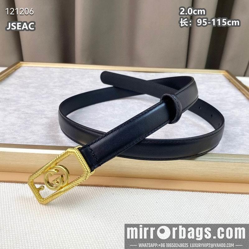 Gucci belt 20mmX95-115cm 8L15