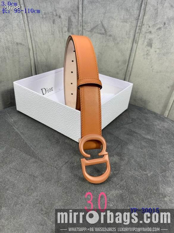 Dior Belt 30mm 95-110cm 8L01