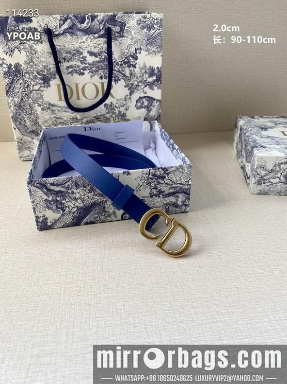 Dior Belt 20mmX90-110cm 8L03