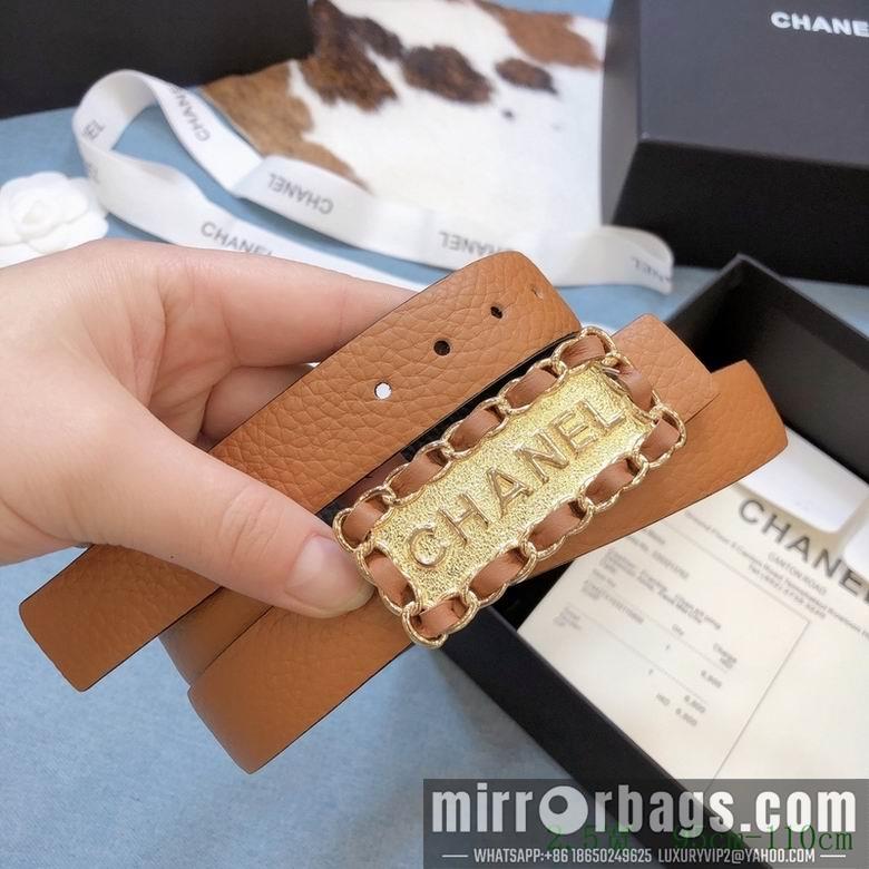Chanel Belt 25mmX95-110CM C 7D526